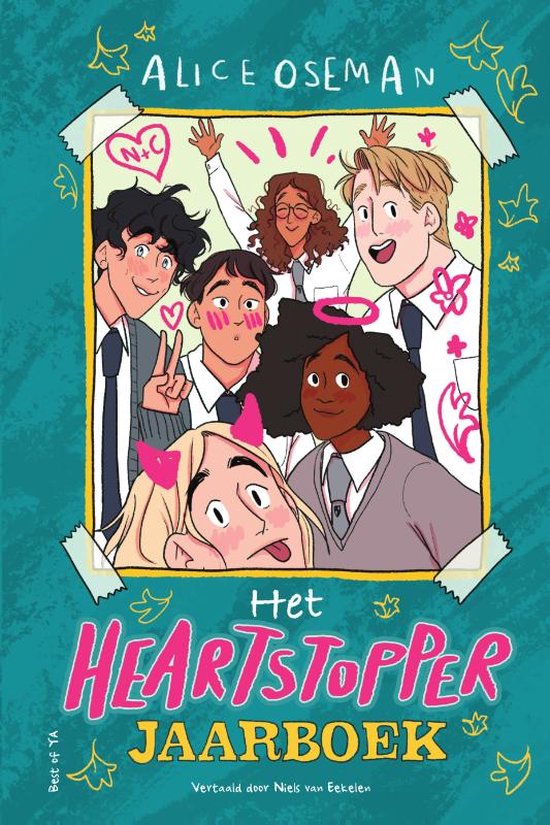 Heartstopper yearbook Cover